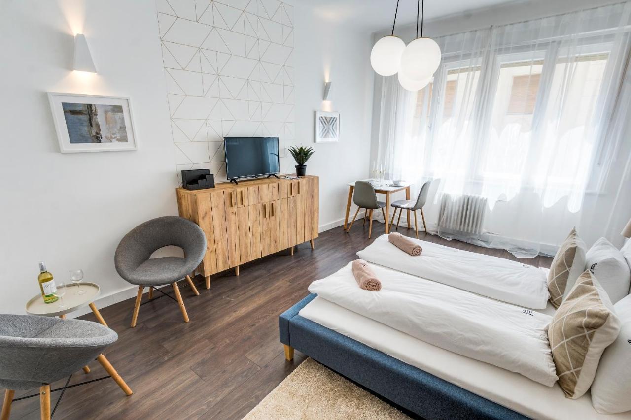 D.Five Harmony Studio At Vaci Street Leilighet Budapest Eksteriør bilde